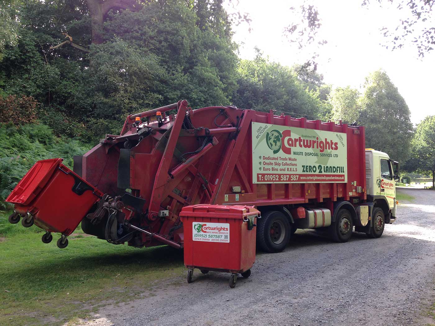 Trade & Commercial Waste Collectiomn Cartwrights Waste Disposal